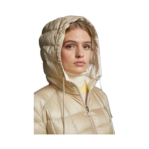 Zip-Up Quilted Coat