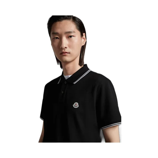 Logo Patch Polo Shirt