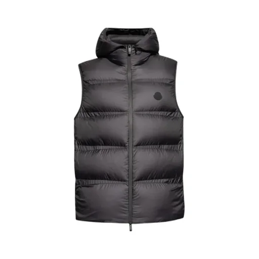 Zip-Up Hooded Padded Gilet