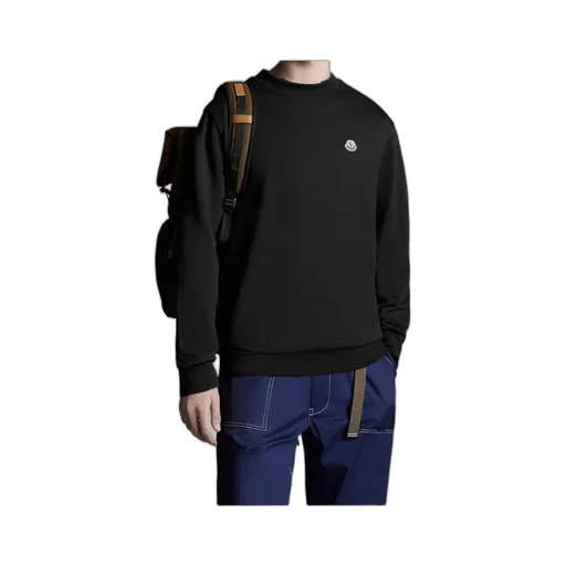 Logo Patch Crewneck Sweatshirt