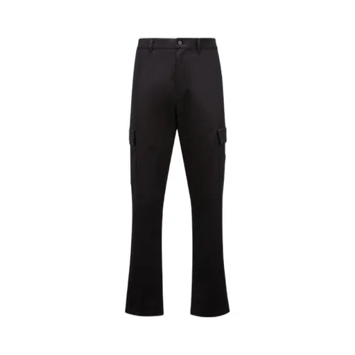 Stretch Gabardine Cargo Trousers