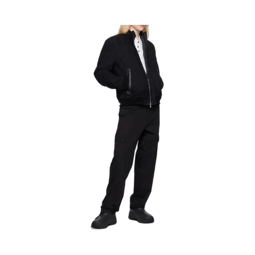 Stretch Gabardine Cargo Trousers