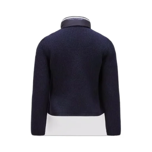 Padded Zip-Up Cardigan