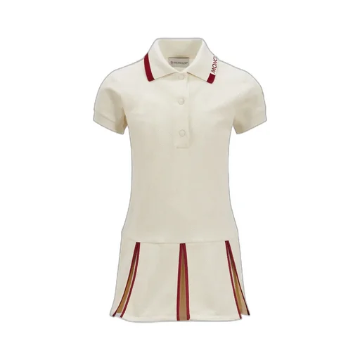 Logo Patch Polo Dress