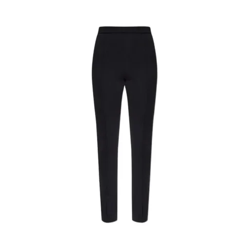 Pleated Slim-Fit Trousers