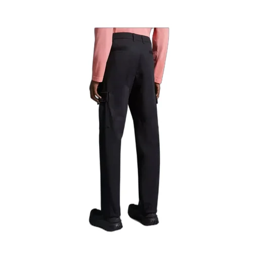 Stretch Gabardine Cargo Trousers