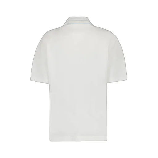 Logo Patch Short-Sleeved Polo Shirt
