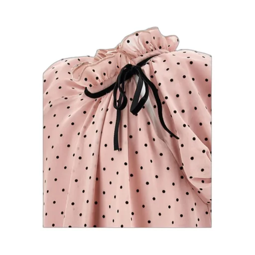 Polka Dot Ruffled Dress