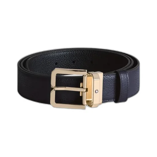 Logo Detailed Buckle Reversible Belt