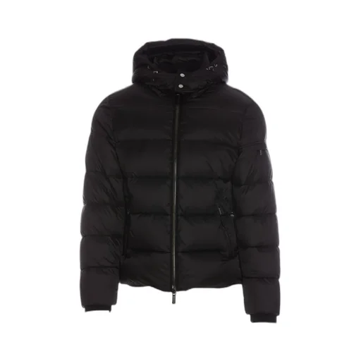 Brett-Sh Hooded Zipped Down Jacket