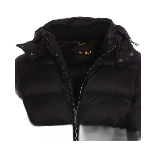 Brett-Sh Hooded Zipped Down Jacket