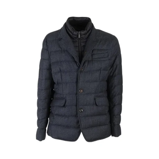 Padded Button-Up Jacket