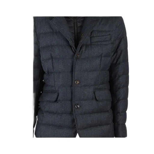 Padded Button-Up Jacket