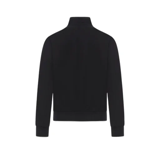 Zip-Up Ribbed Bomber Jacket