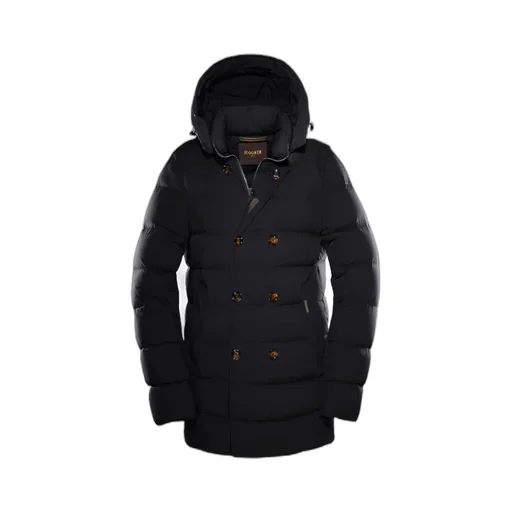 Quilted Double-Breasted Jacket