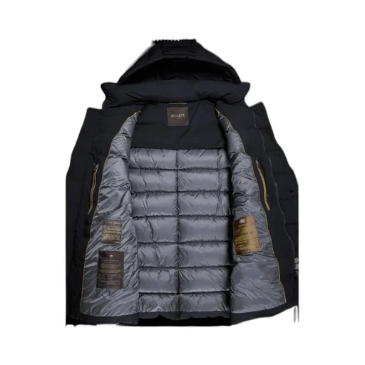 Quilted Double-Breasted Jacket