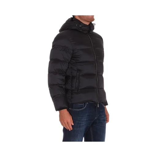 Breet-Sh Hooded Zipped Down Jacket