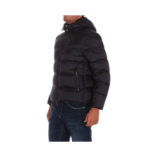 Breet-Sh Hooded Zipped Down Jacket
