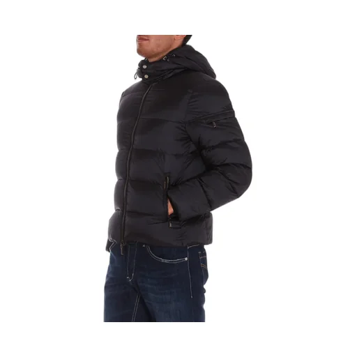 Breet-Sh Hooded Zipped Down Jacket