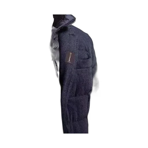 Padded Button-Up Jacket