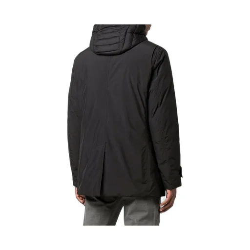 Double-Layer Hooded Coat