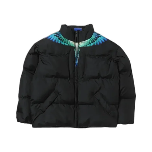 County Of Milan Kids Wings Printed Down Jacket