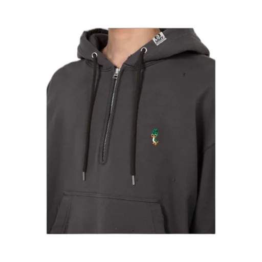 Layered Drawstring Hoodie