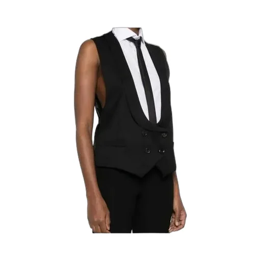 Scoop-Neck Waistcoat