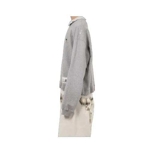 Layered Frayed Sweatshirt
