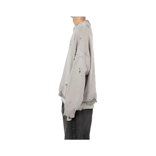 Layered Distressed Sweater