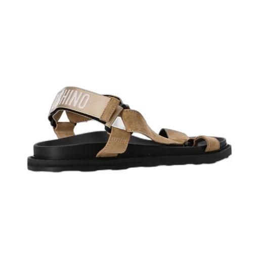 Logo-Jacquard Touch-Strap Fastened Sandals