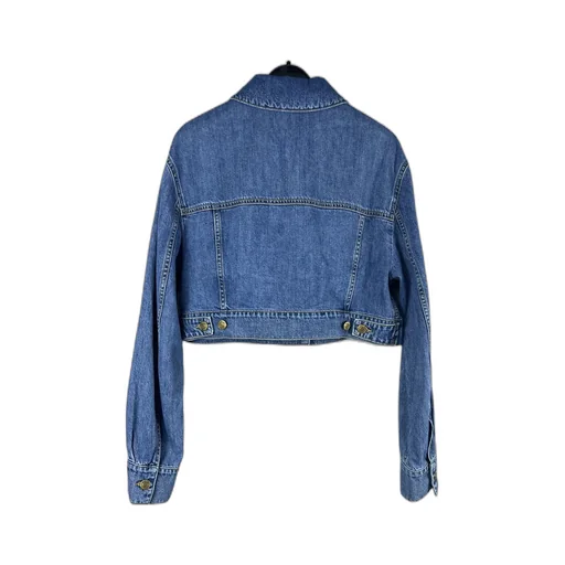 Long-Sleeved Denim Coat