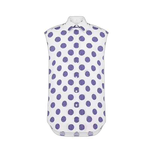 Polka Dot Sleeveless Top