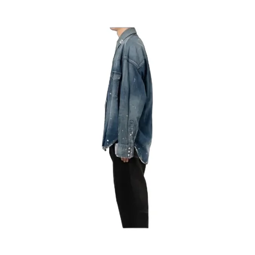 Distressed Denim Shirt