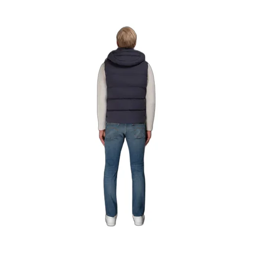 High-Neck Padded Gilet