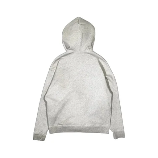 Animal Printed Embellished Distressed Zip-Up Hoodie