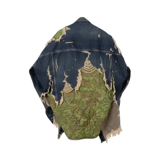 Long-Sleeved Denim Jacket