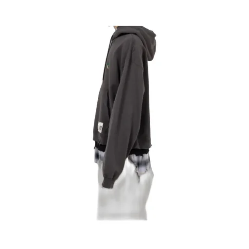 Layered Drawstring Hoodie