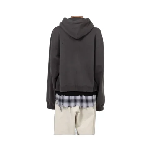 Layered Drawstring Hoodie