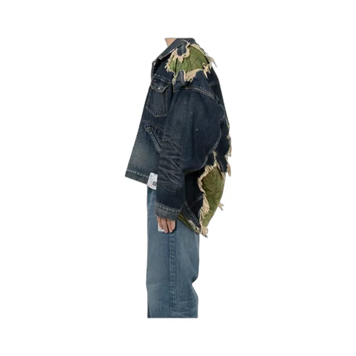 Long-Sleeved Denim Jacket
