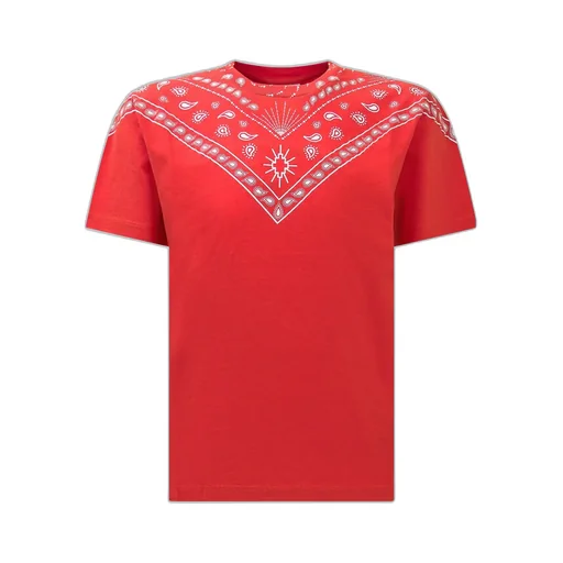 County Of Milan Bandana Printed Crewneck T-Shirt