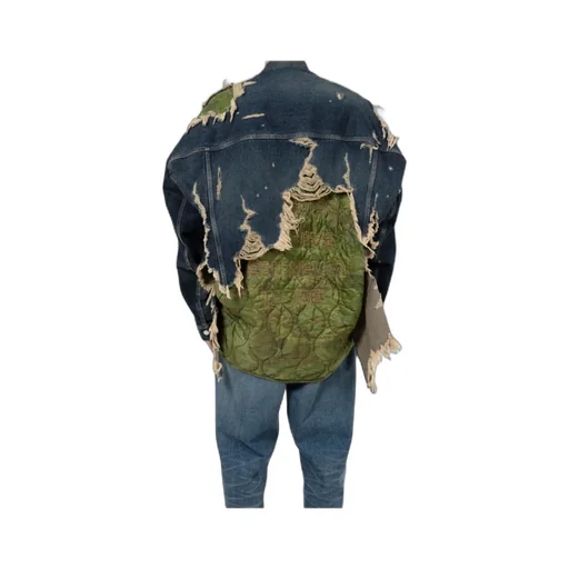 Long-Sleeved Denim Jacket