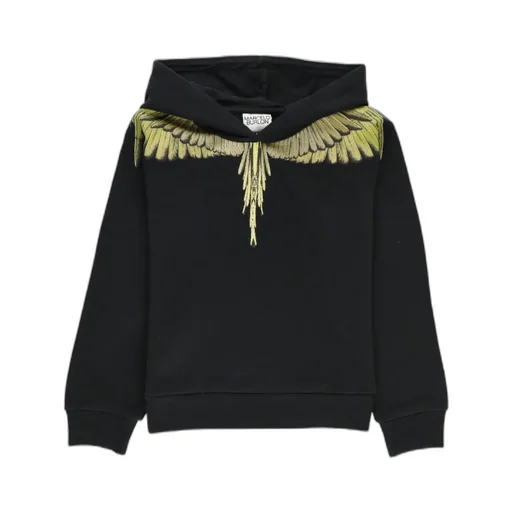 County Of Milan Kids Long Sleeved Icon Wings Printed Sweatshirt
