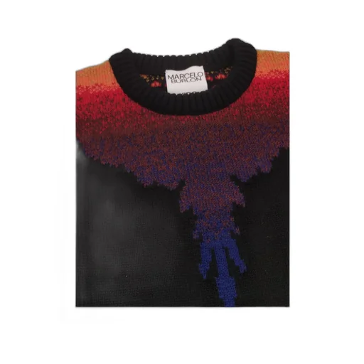 County Of Milan Wings Intarsia Crewneck Jumper