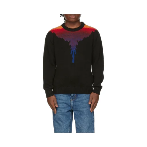 County Of Milan Wings Intarsia Crewneck Jumper