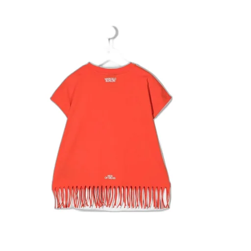 Feather-Necklace Print T-Shirt