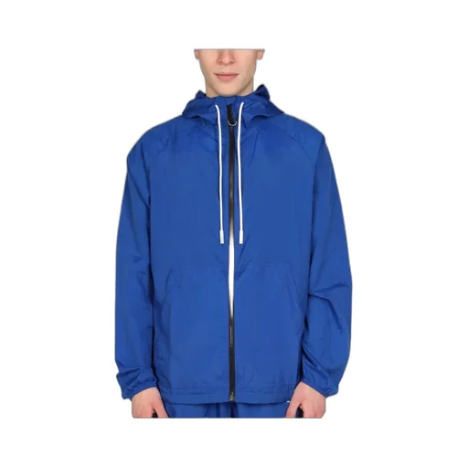 County Of Milan Back Logo Print Hooded Jacket