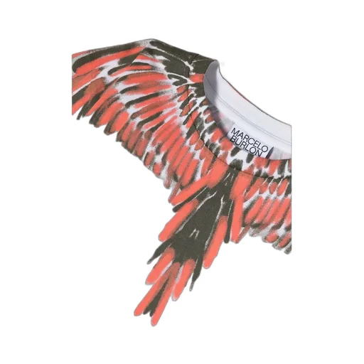 Wings-Print Cotton T-Shirt