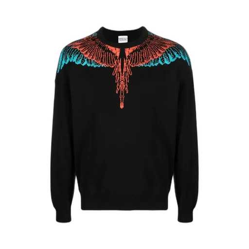 County Of Milan Icon Wing Knitted Boxy Jumper