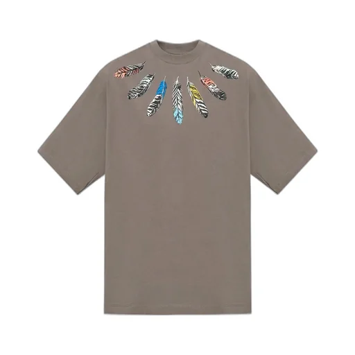 Feathers Detail T-Shirt